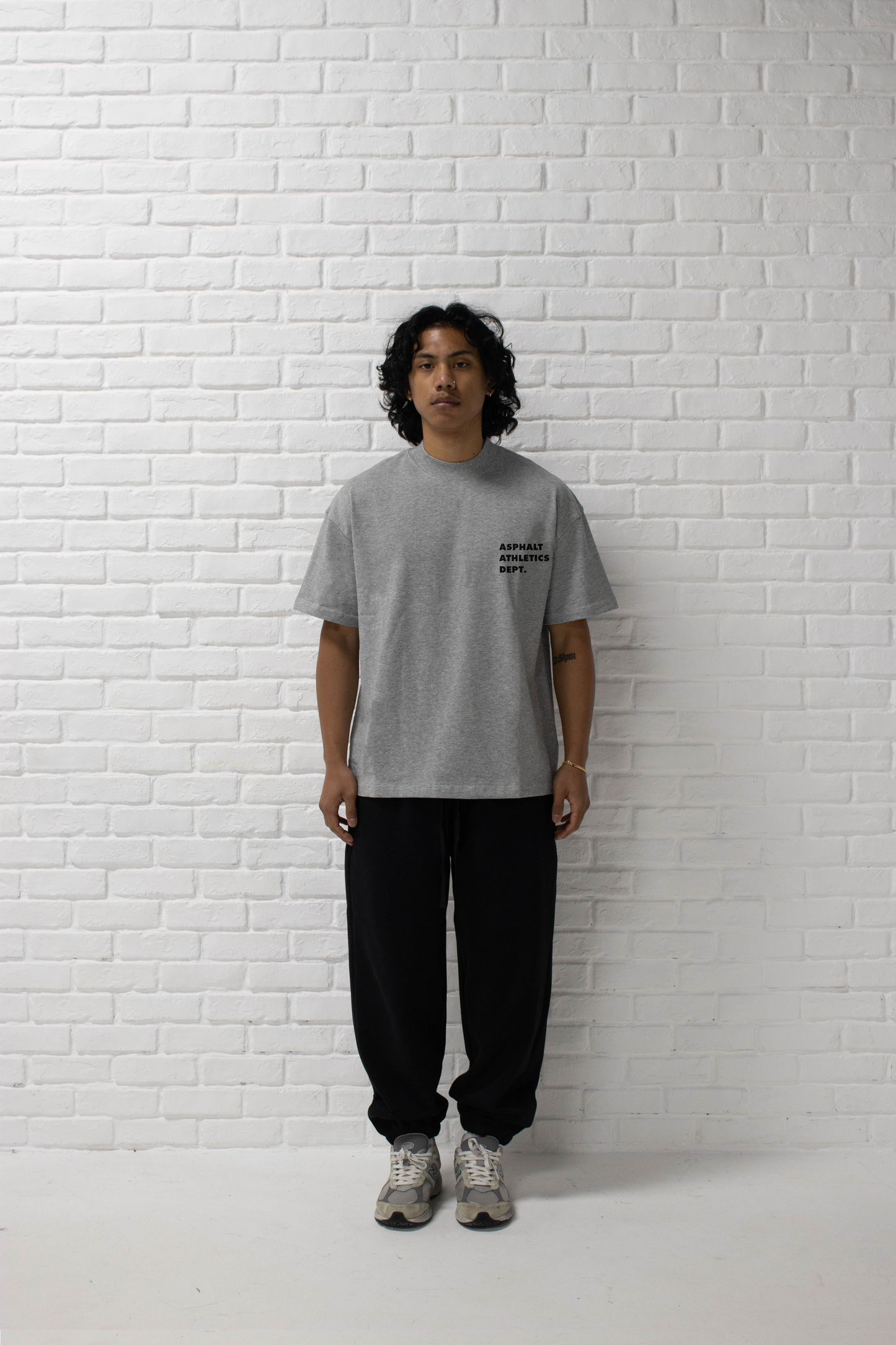 ATHLETICS DEPT. T-shirt - Grey Marle