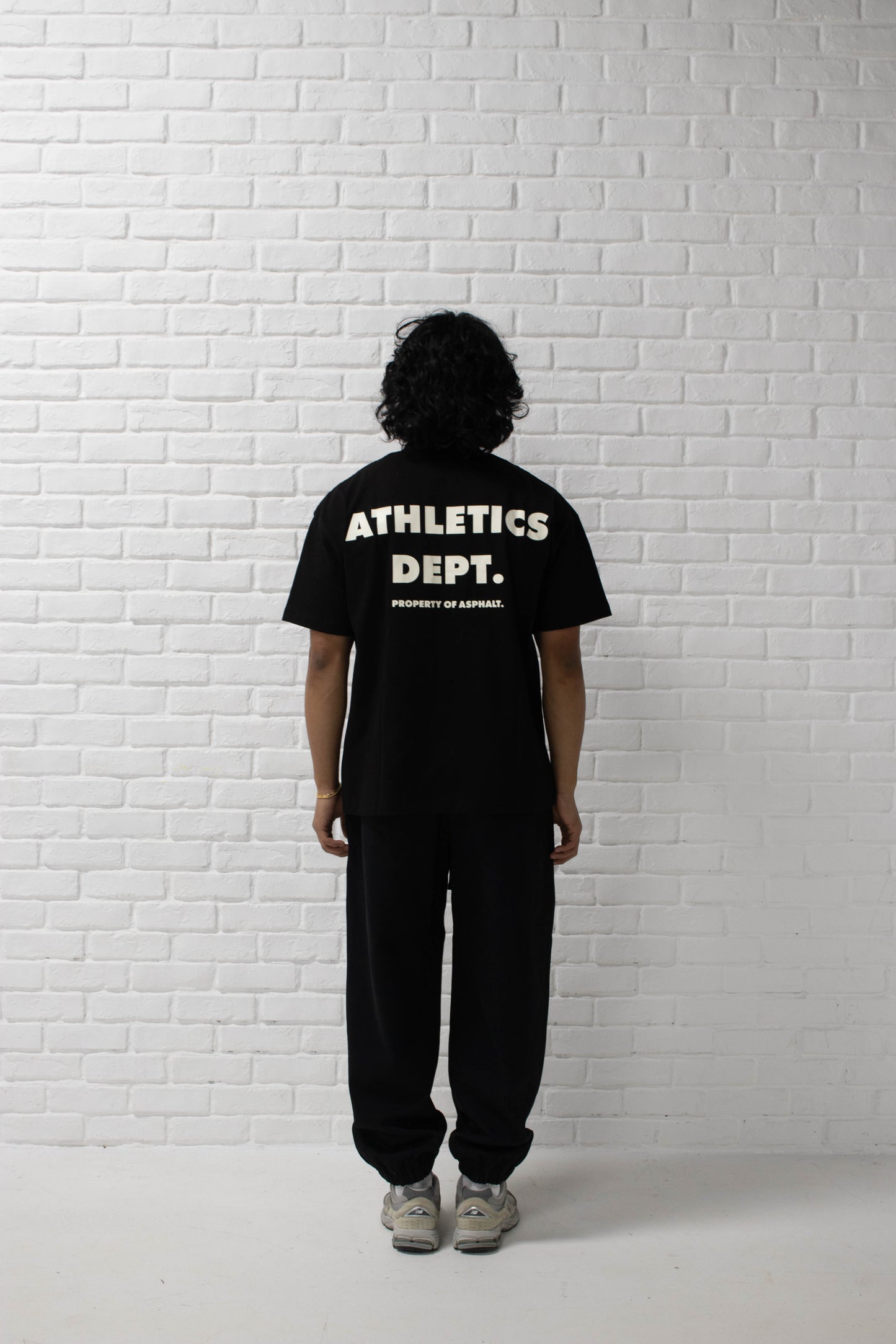 ATHLETICS DEPT. T-shirt - Black