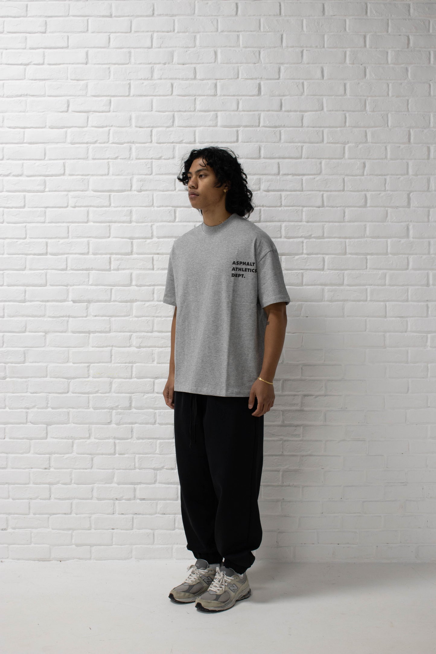 ATHLETICS DEPT. T-shirt - Grey Marle