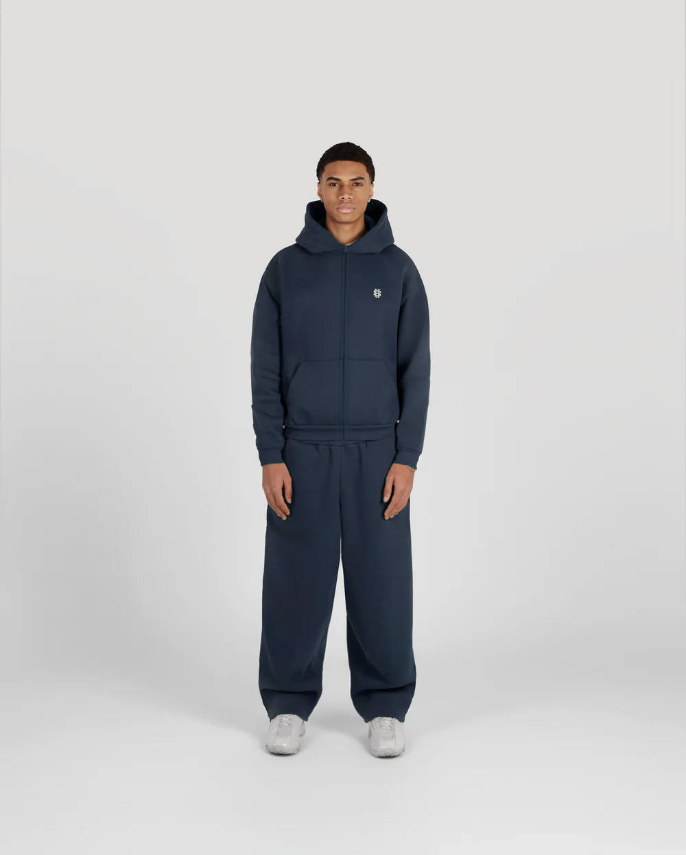 ASPHALTANDCO - cerniera blu aviatore