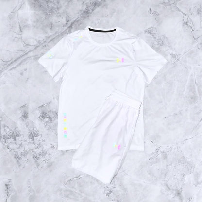 COMPLETO BIANCO RIFLETTENTE
